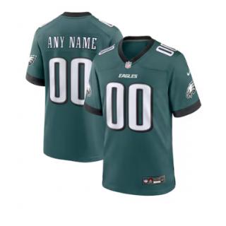 Philadelphia Eagles Nike Custom Game Jersey - Midnight Green